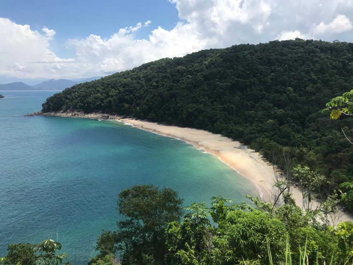 Casa Aconchegante A 200 Mts Da Praia Da Maranduba Ubatuba Eksteriør billede